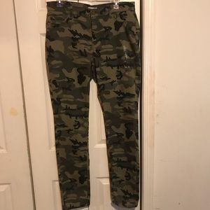Camo jeans